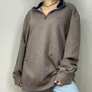 Vintage Tommy Hilfiger quarter zip sweatshirt